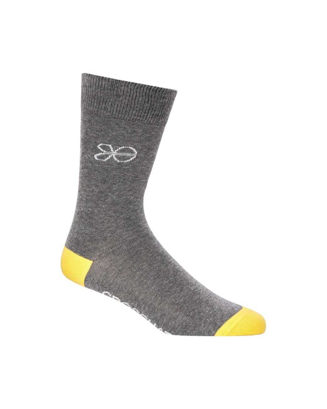 Crosshatch White Posical Socks 5 Pack for men