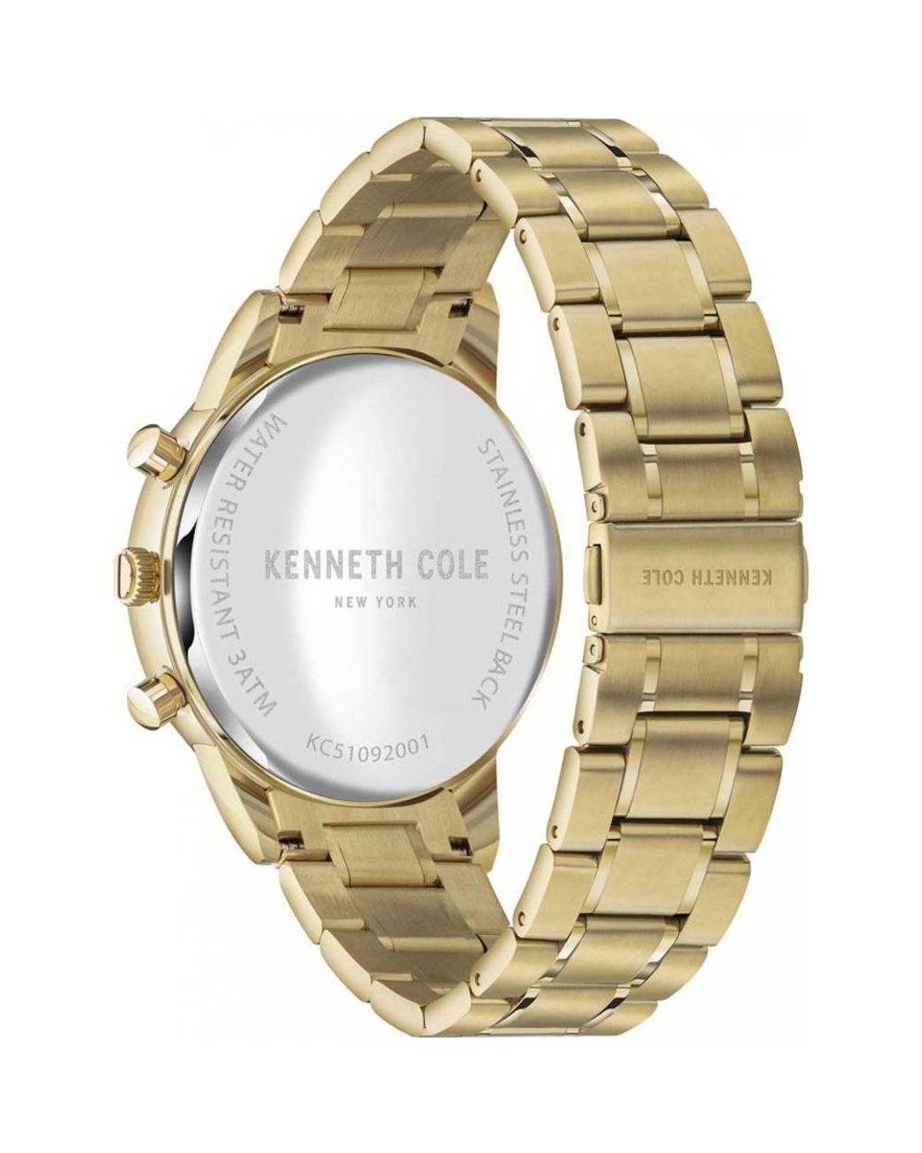 Kenneth Cole Metallic Kc51092001 Modern 50Mm Quartz Watch for men