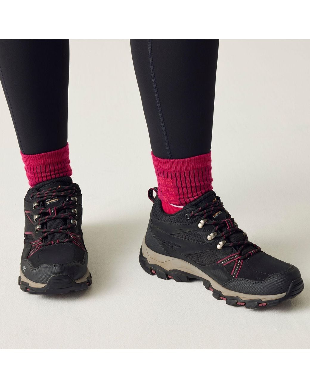 Regatta Black Lady Holcombe Iii Low Waterproof Shoes