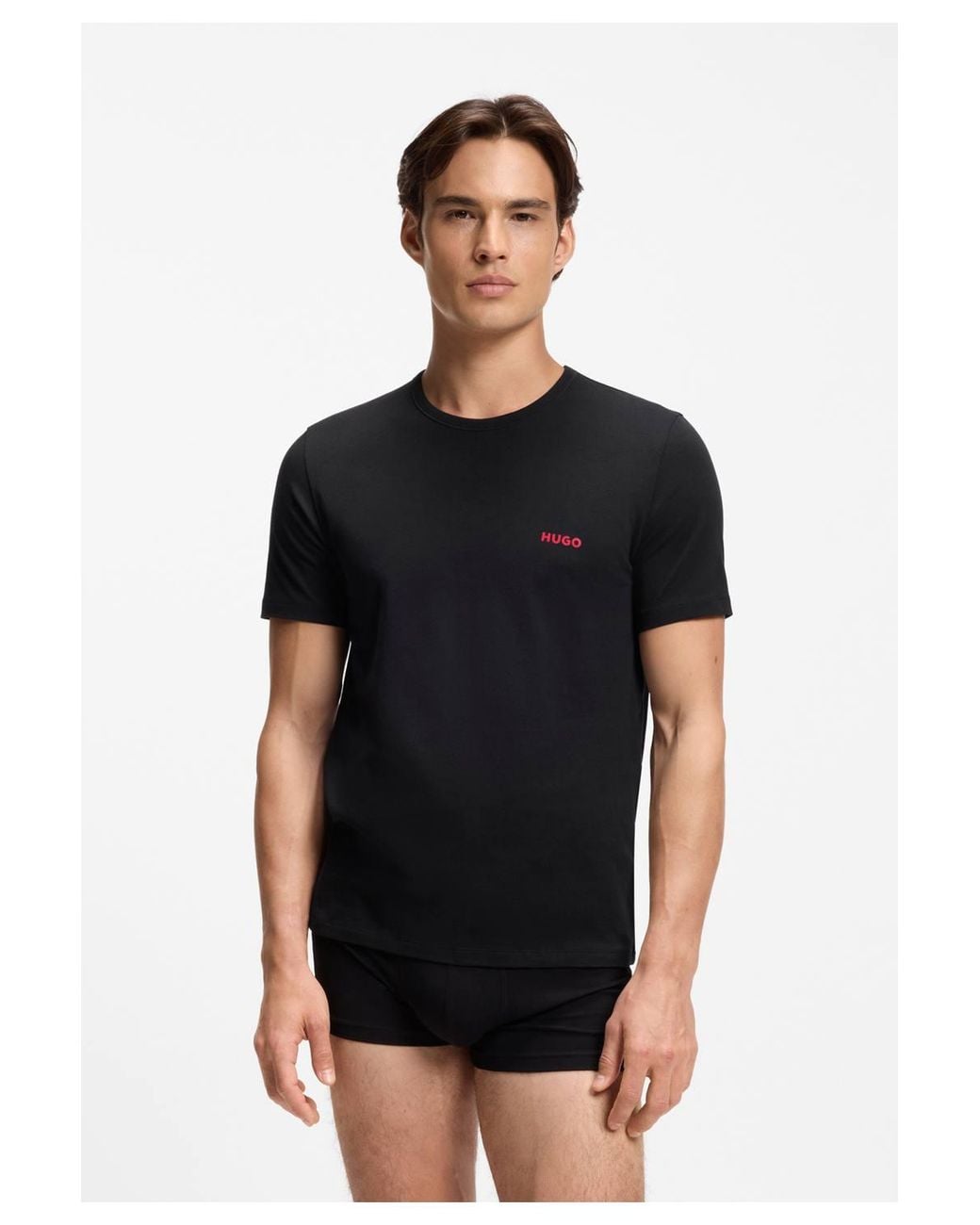 HUGO Blue 3 Pack T-Shirt Multi for men