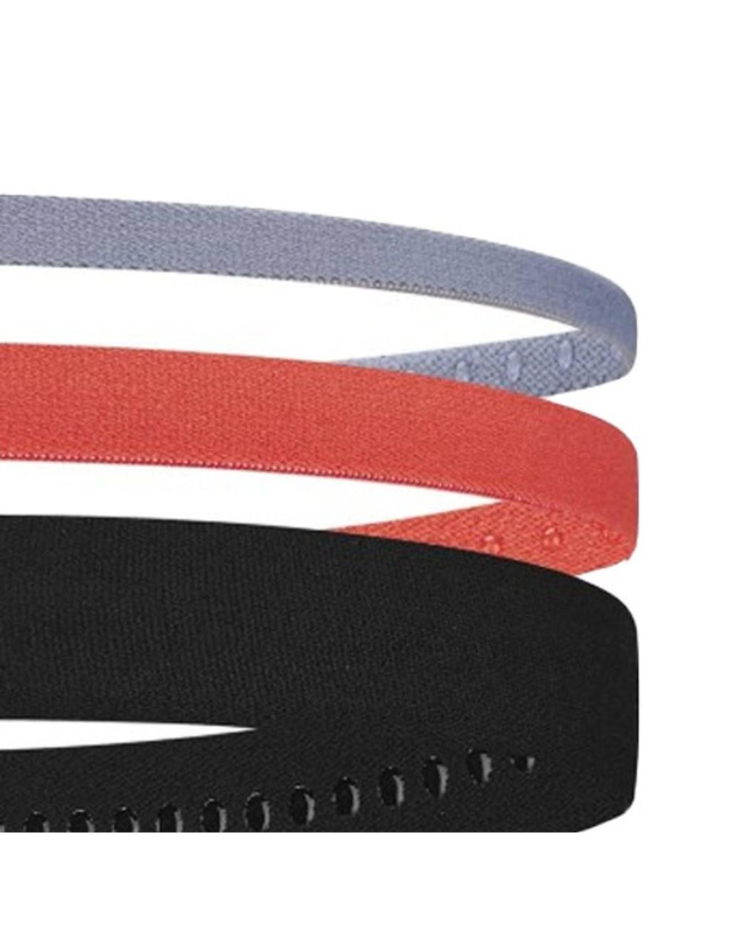 Nike Red Flex Classic Headband (Pack Of 3)