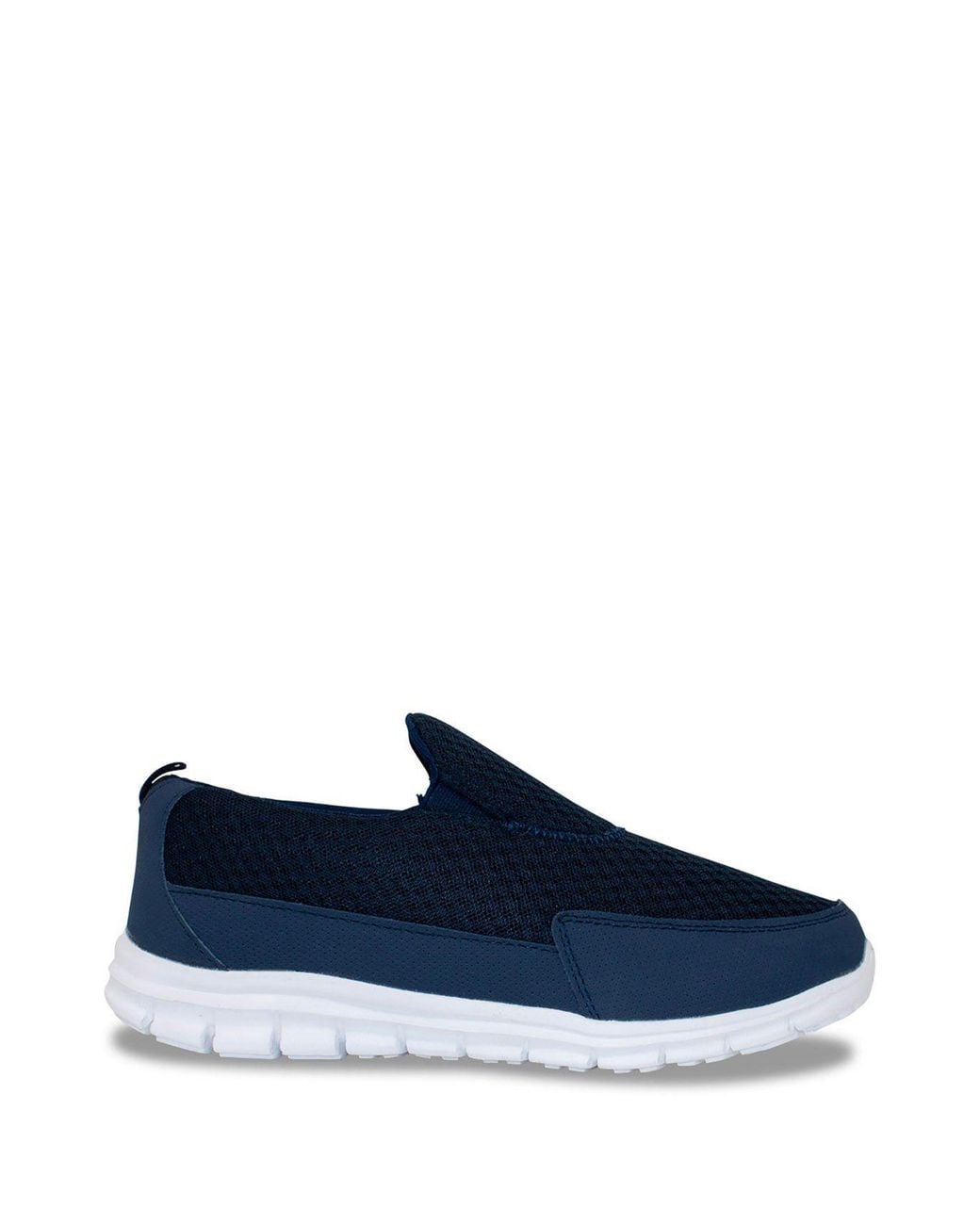 Chums Blue Mesh Wide Fit Trainer for men
