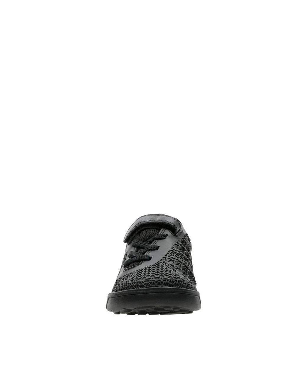 Clarks Black Award Blaze Kid Trainers