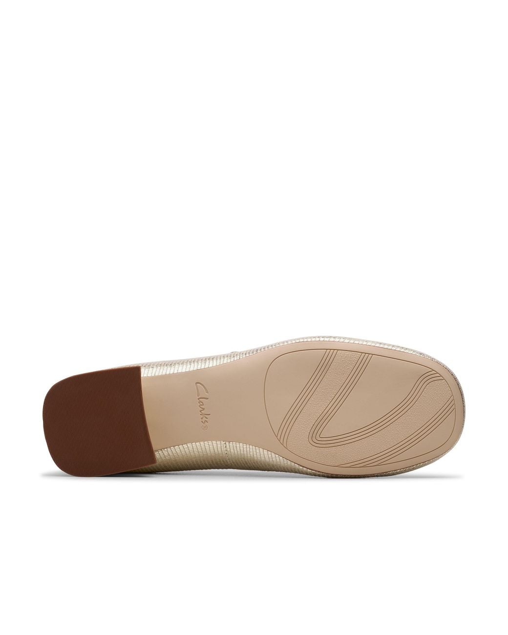 Clarks Gray Daiss30 Shine Champagne Interest Mary Jane