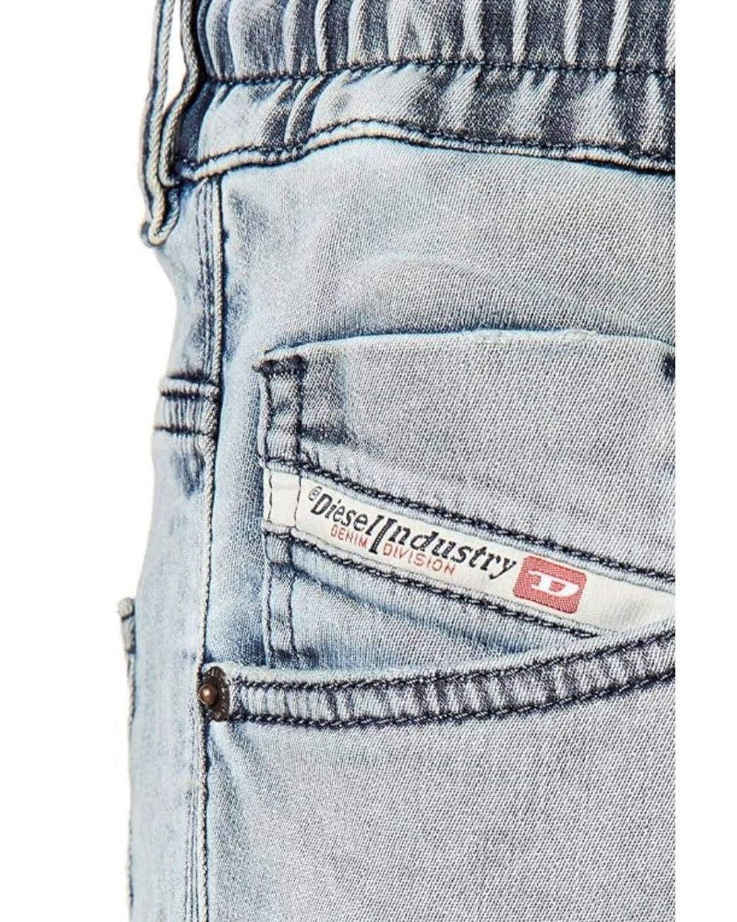 DIESEL Blue D-Krooley Relaxed Fit Jeans for men