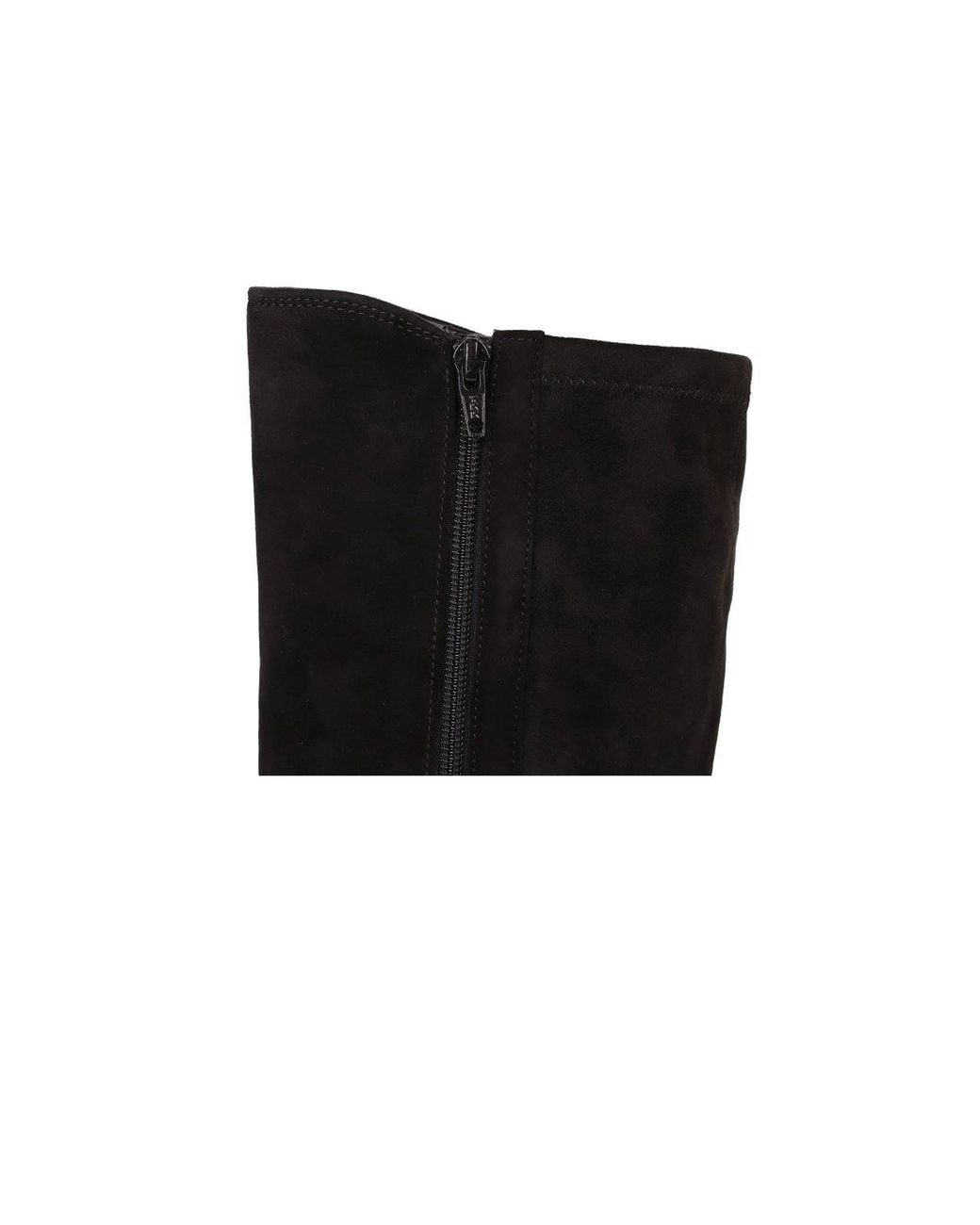 Gabor Black 'Envision' Wedge Heeled Knee High Boots