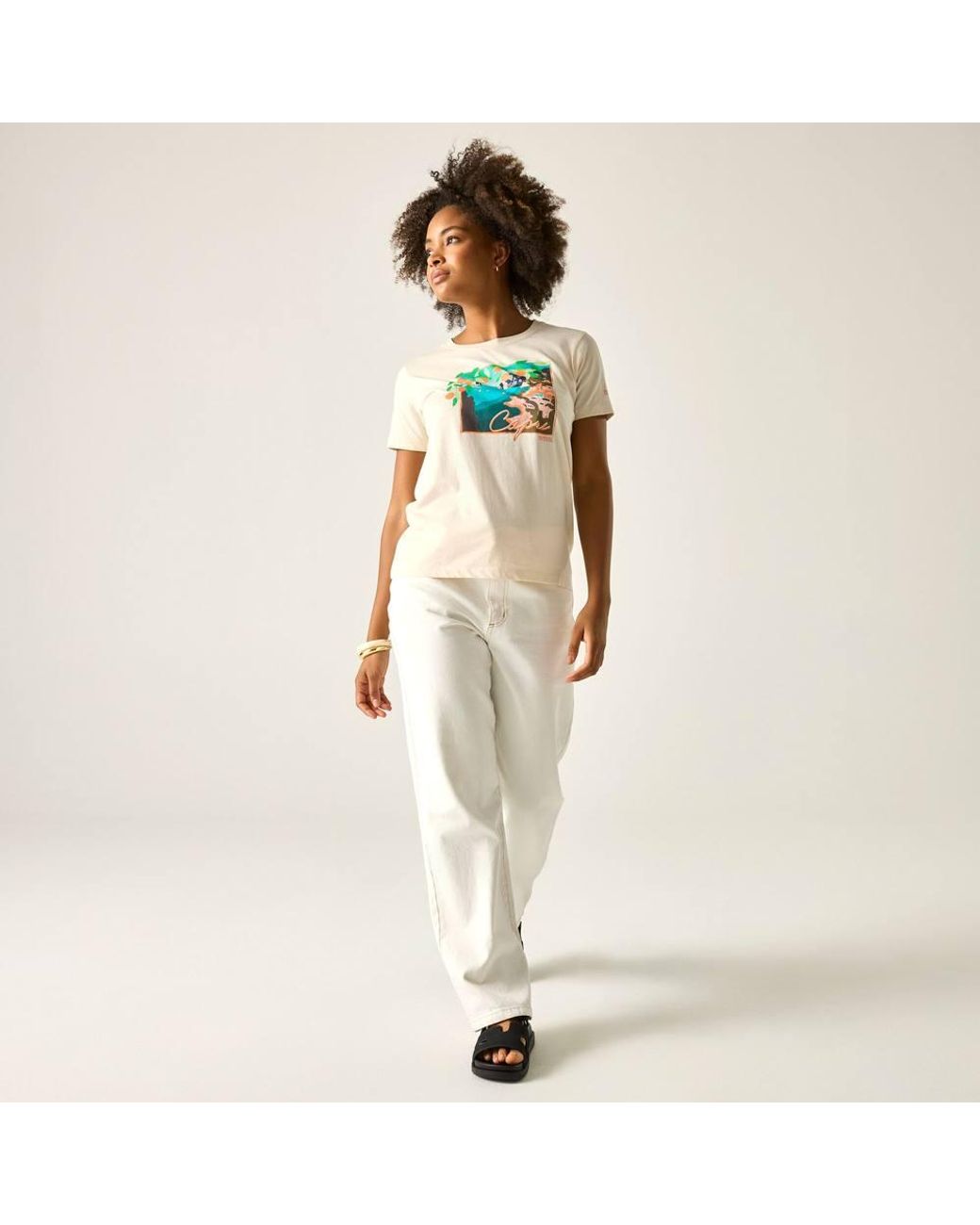 Regatta Green Filandra Ix Short Sleeved Graphic T-Shirt