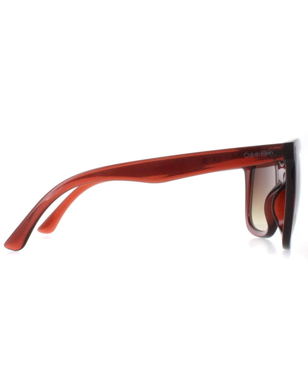 Calvin Klein Brown Square Transparent Gradient Ck22550S