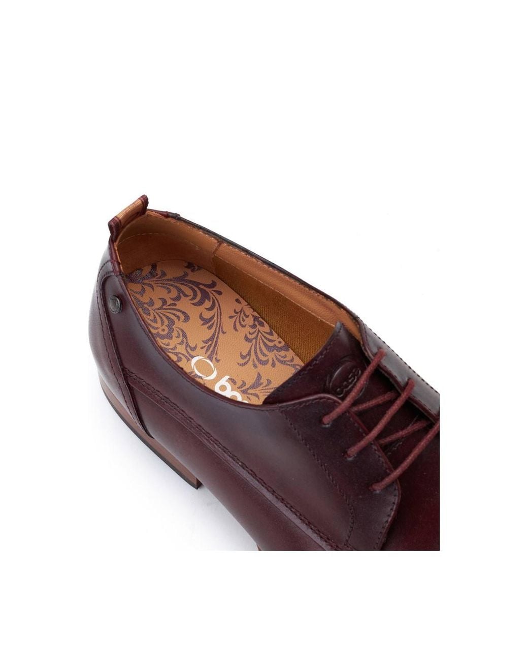 Base London Brown Gambino Lace Up Derby Shoe for men