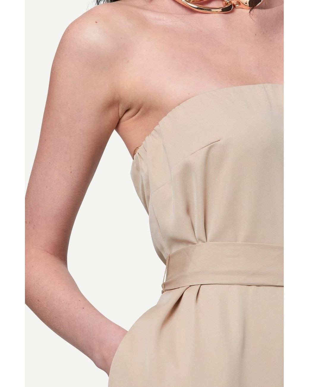 Zafur official Natural Abbie Jumpsuit
