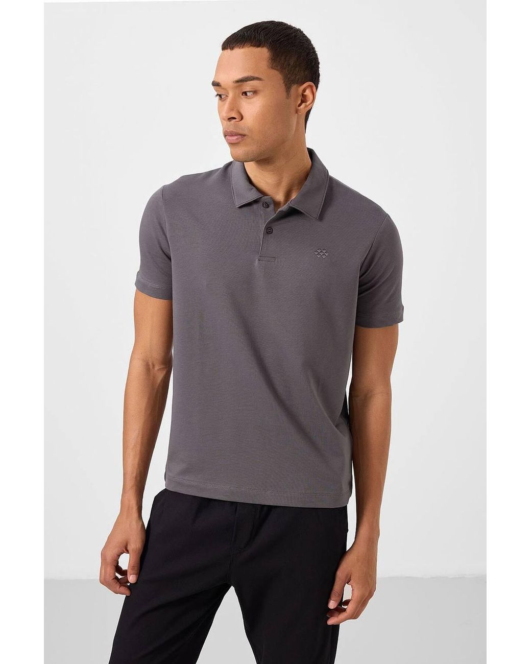 TOMMY LIFE Red Cotton-Blend Polo T-Shirt for men