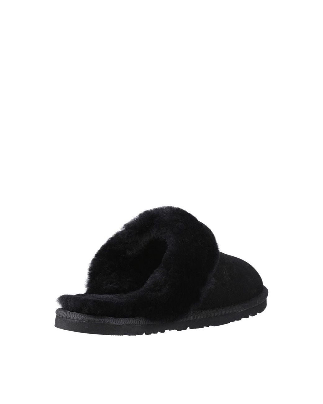 Hush Puppies Black Samantha Mule Slipper