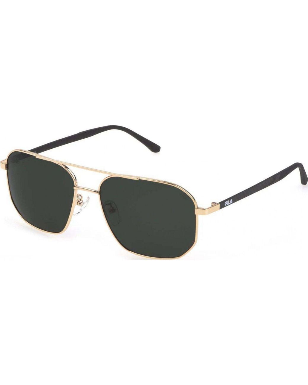 Fila Black Sfi300V-58300P Square/Rectangle Sunglasses for men