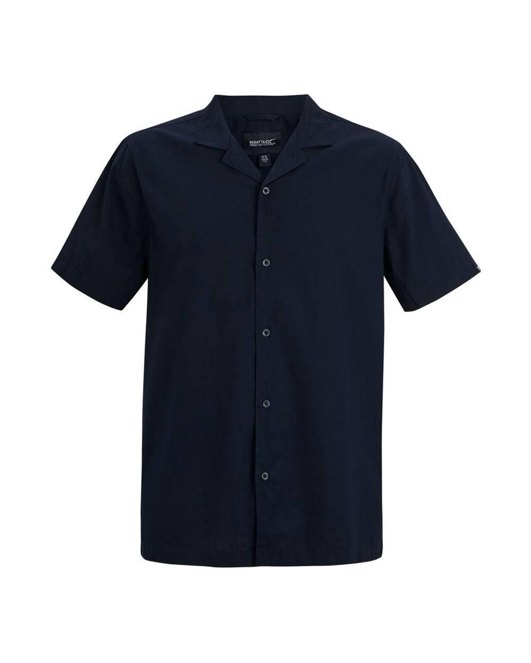 Regatta Blue Hadlin Short Sleeve Shirt for men