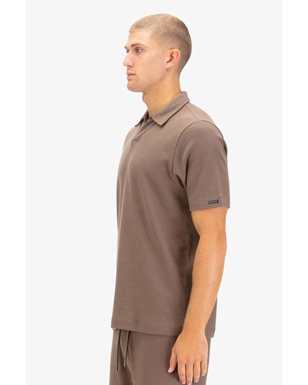 Luke 1977 Brown Masaya Polo for men