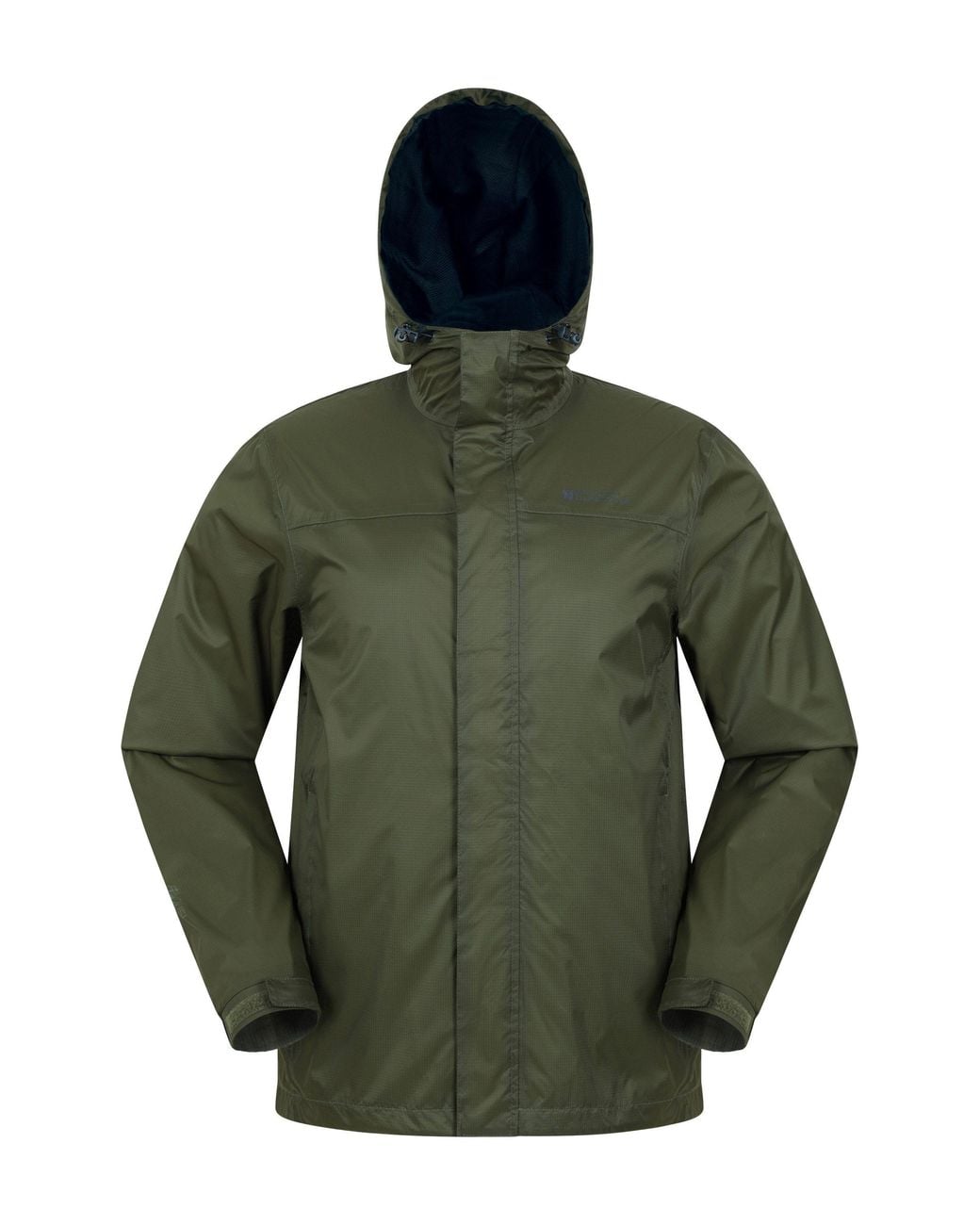 Mountain Warehouse Gray 'Torrent' Waterproof Travelling Rain Jacket 2000Mm for men