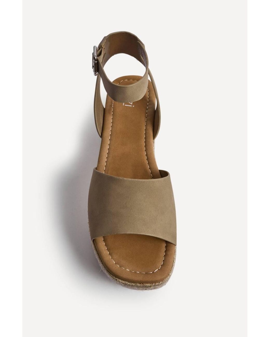 Linzi Gray Nirvana Nubuck Flatform Sandals
