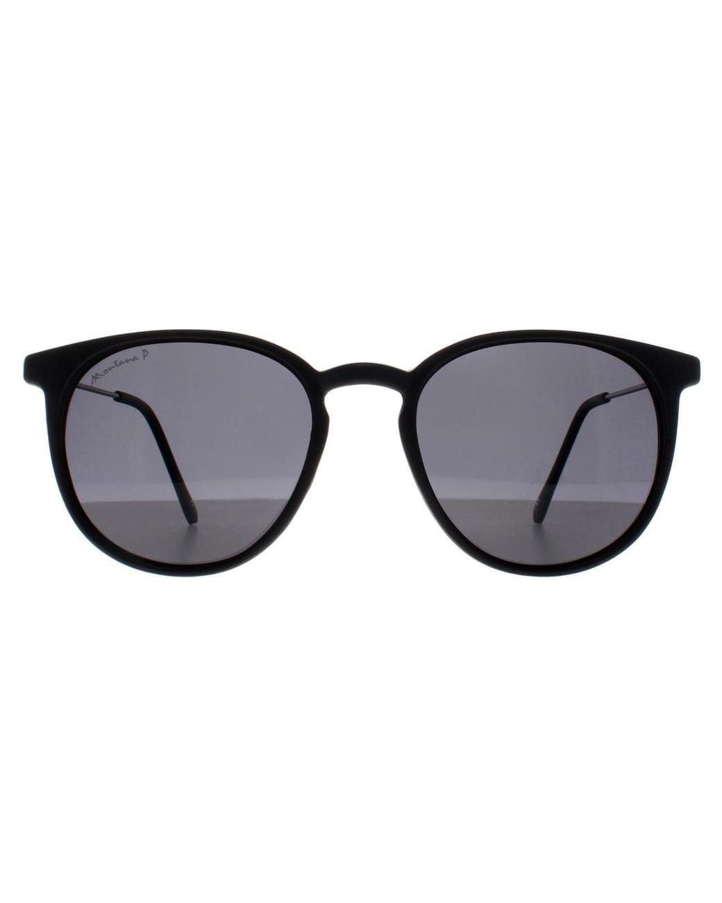 Montana Black Round Smoke Polarized Mp33 for men
