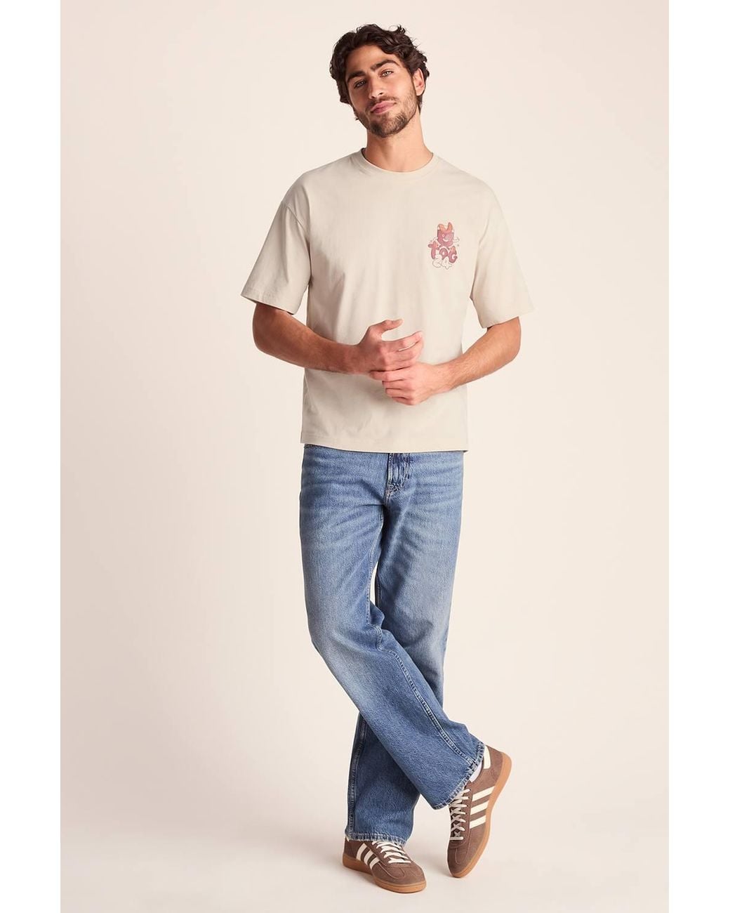 TOG24 Blue 'Negroni' 100% Cotton Supersoft Hattie Clark T-Shirt for men