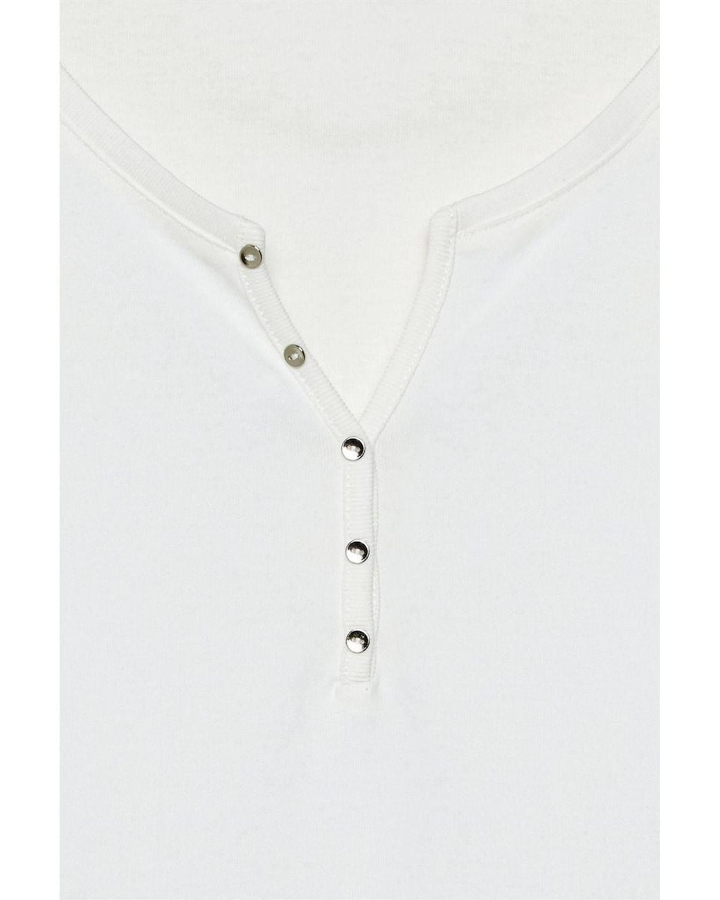 Dilvin Blue Slim Fit Cotton U-Neck T-Shirt