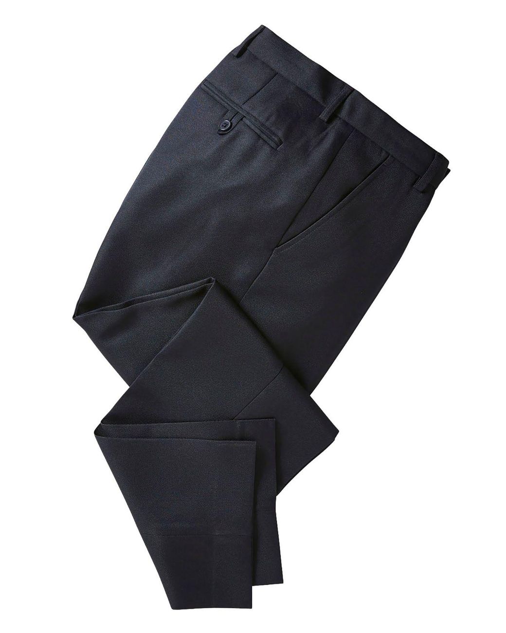 Chums Blue Smart Casual Formal Trousers for men