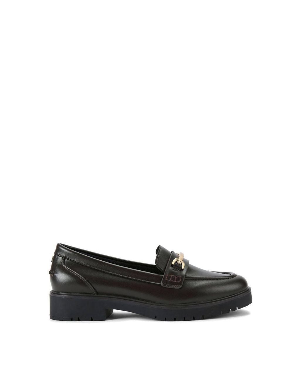 KG by Kurt Geiger Black 'Molly' Leather Flats