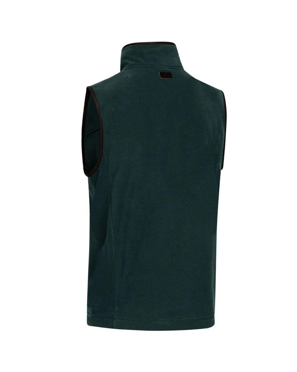 Trespass Green Bernary Fleece Gilet for men