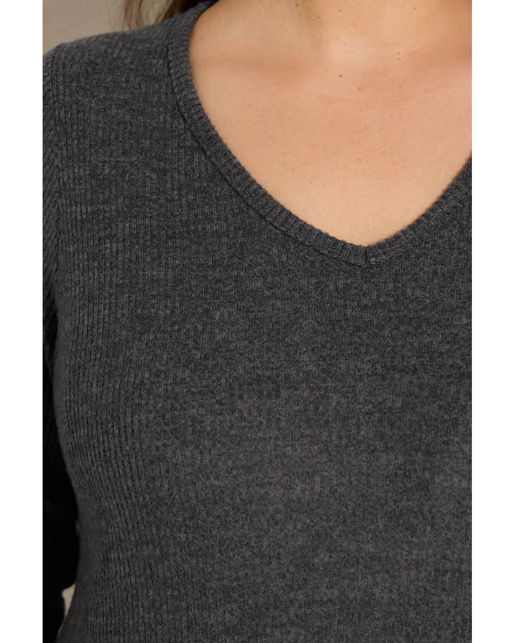 Evans Black Ribbed Swing Maxi Dress