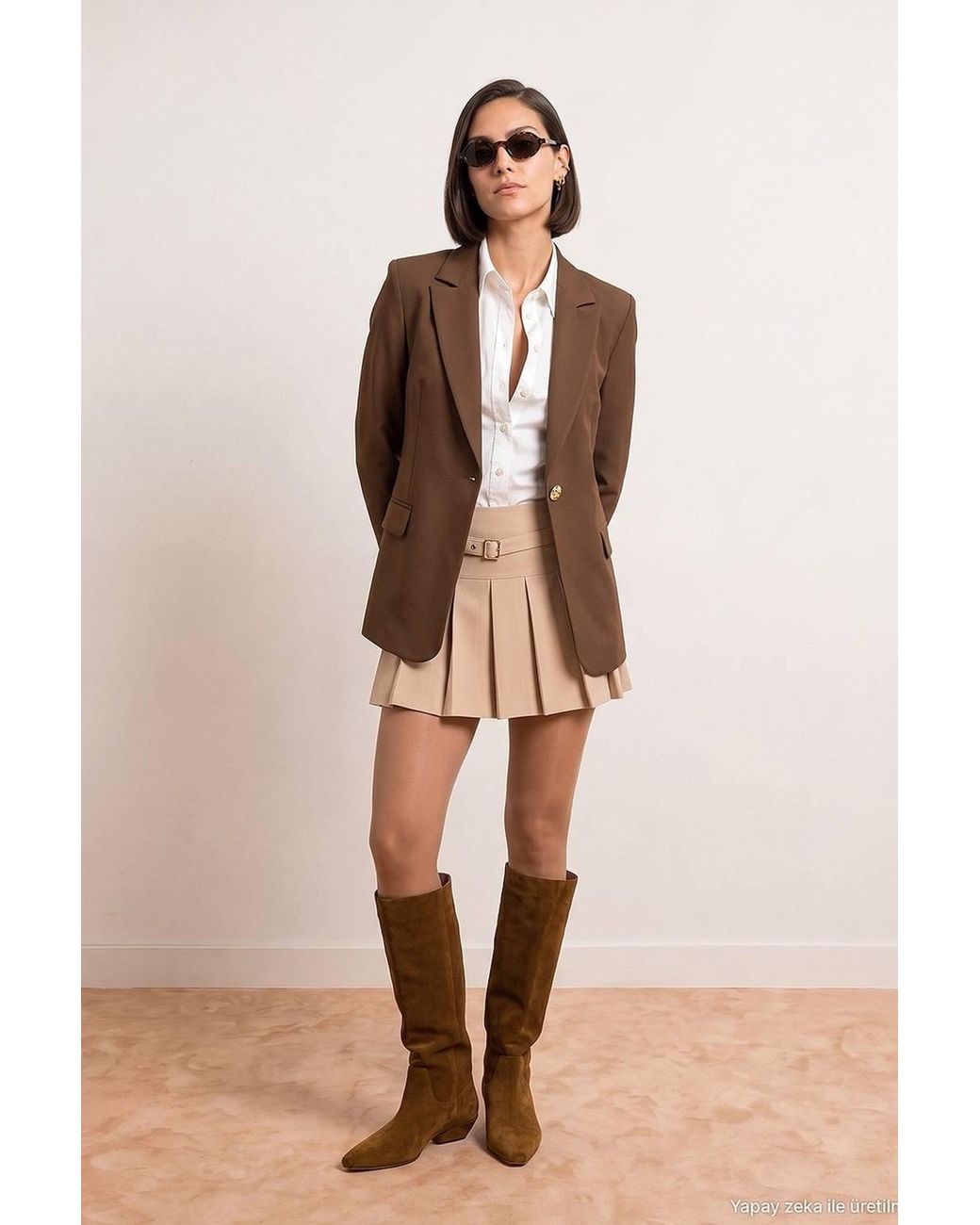 Dilvin Brown Jacket