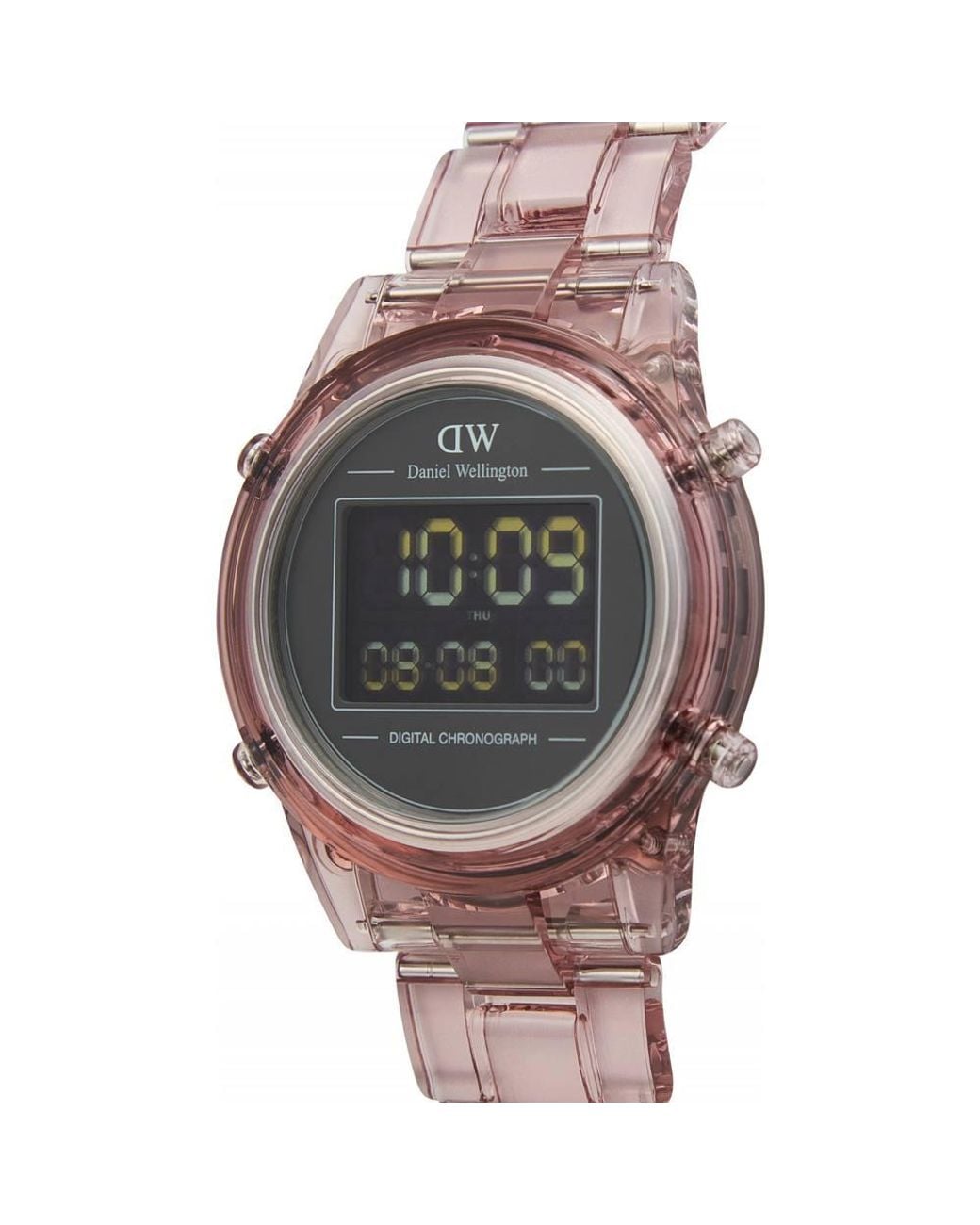 Daniel Wellington Pink Dw00100764 Retro Digital 36Mm Quartz Watch