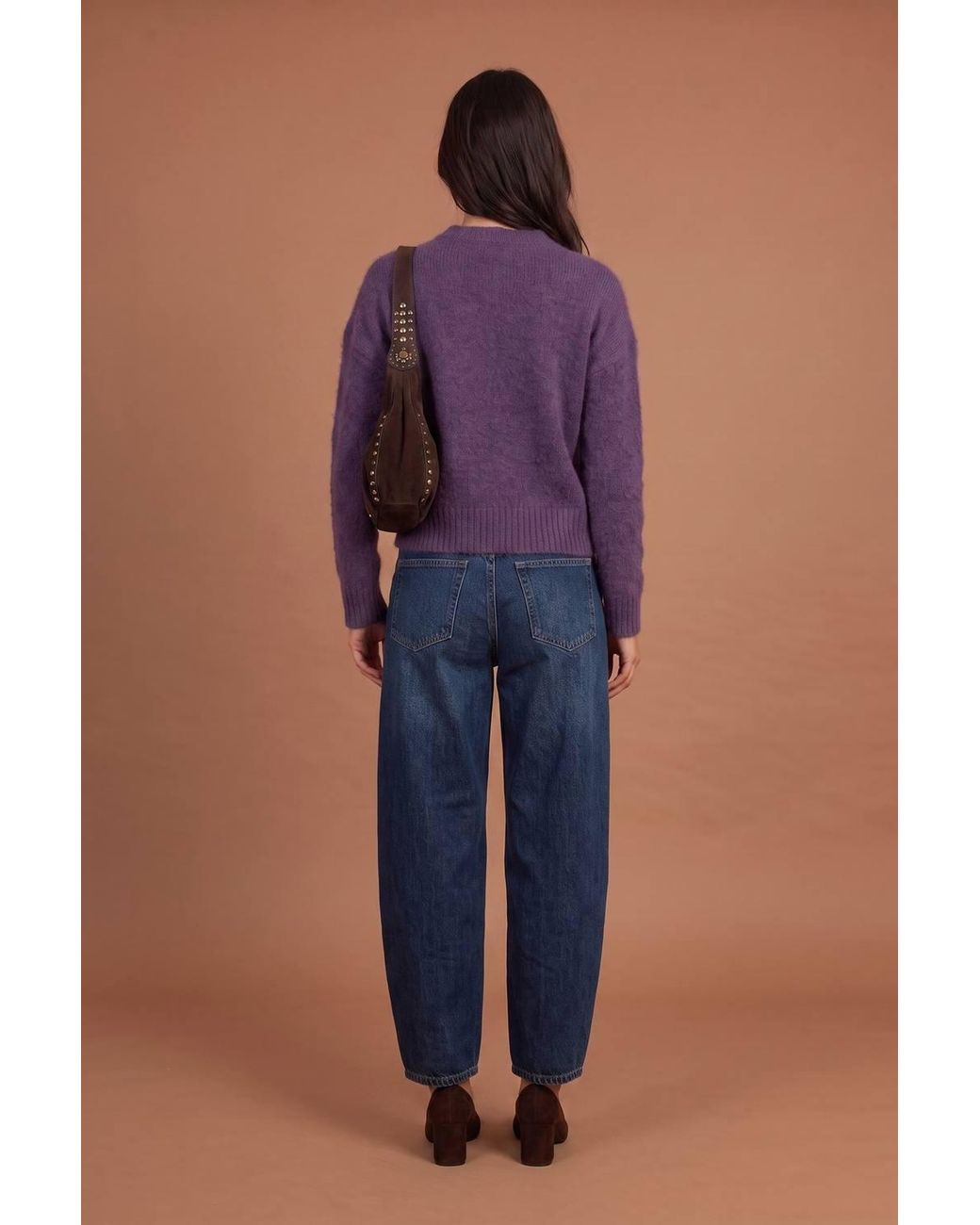 Urban Bliss Blue Wool Blend Jumper