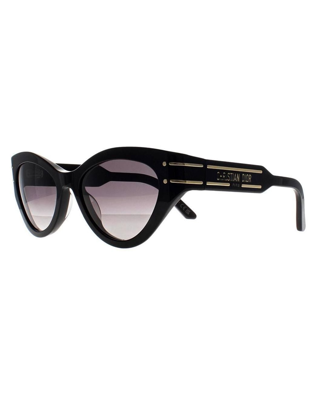 Dior Brown Butterfly Shiny Smoke Gradient Signature B7I