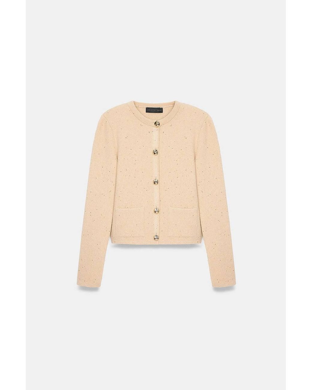 Dilvin Red Knit Cardigan