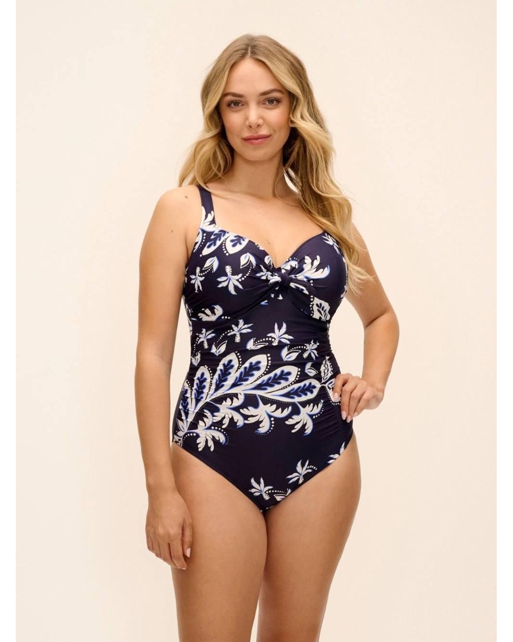 Fantasie Blue Playa Azul Tie Front Swimsuit