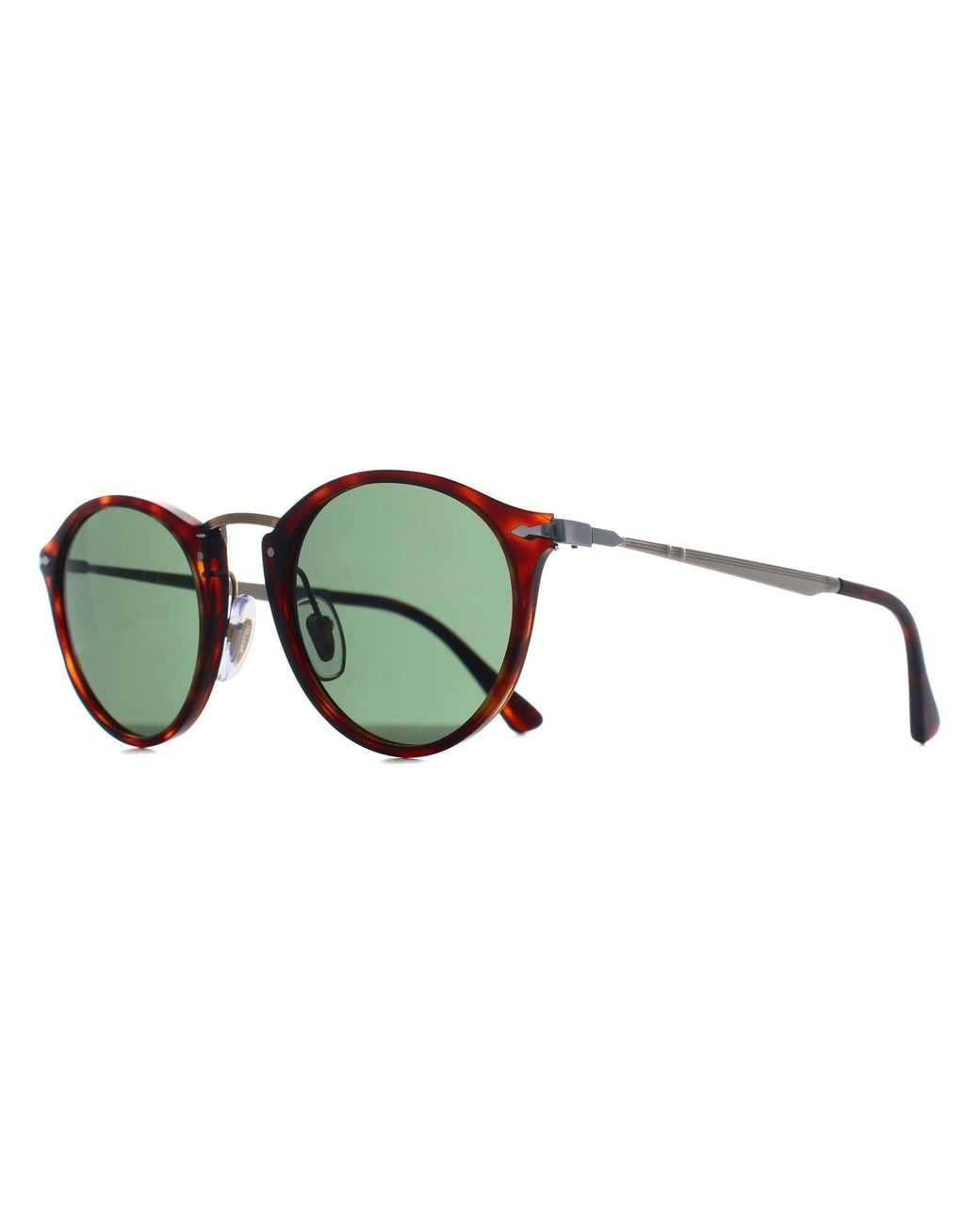 Persol Green Round Havana Po3166S