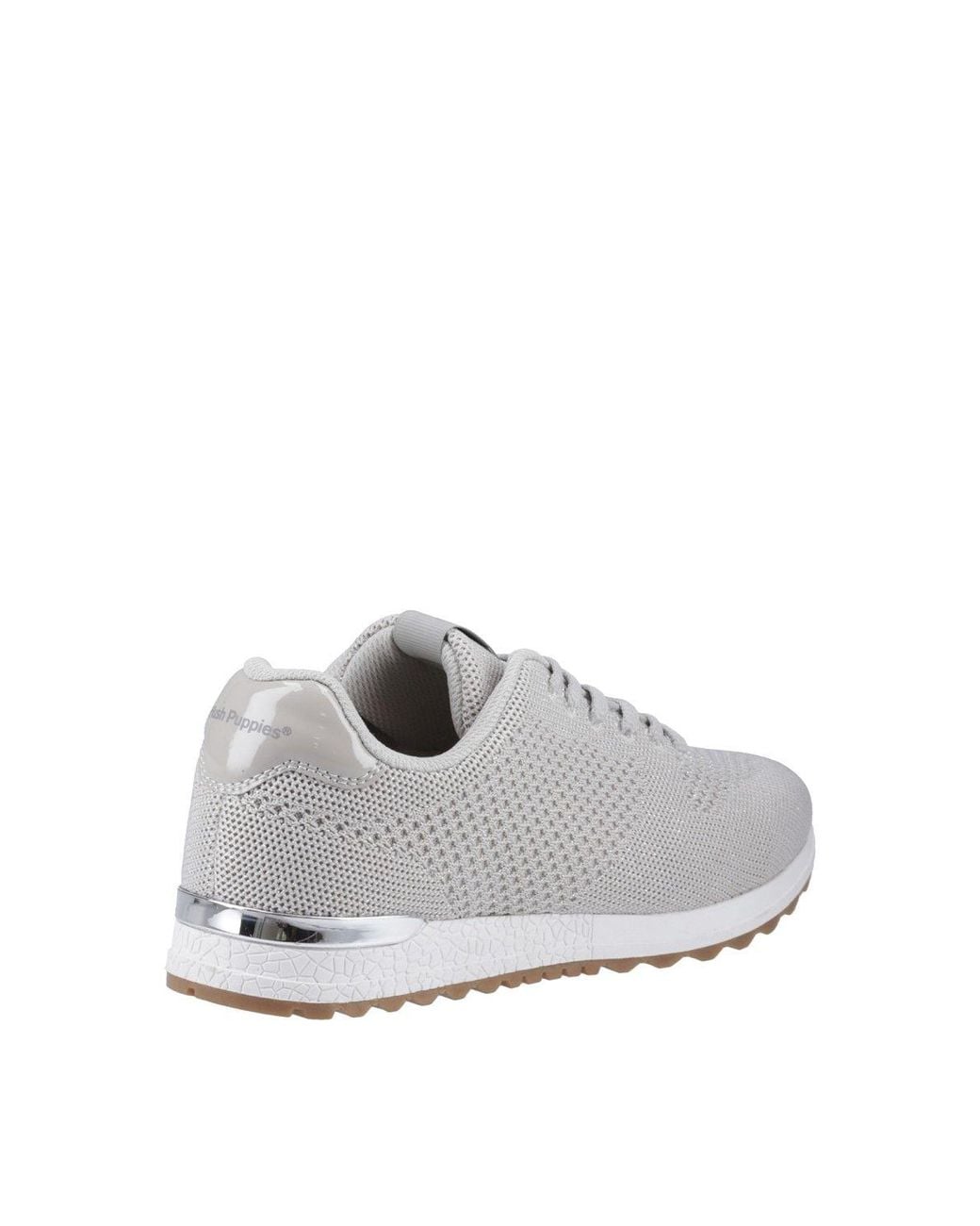 Hush Puppies White Katrina Trainer