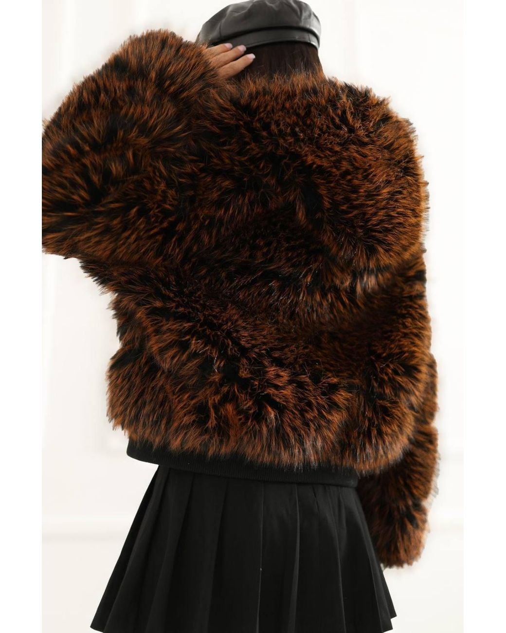 Love Lace Brown Winter Viscose Hooded Quilted Jacket With Zip
