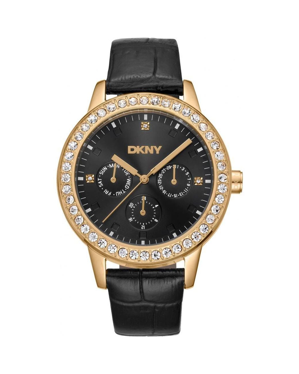DKNY Metallic Dk1L055L0025 Parsons 40Mm Quartz Watch