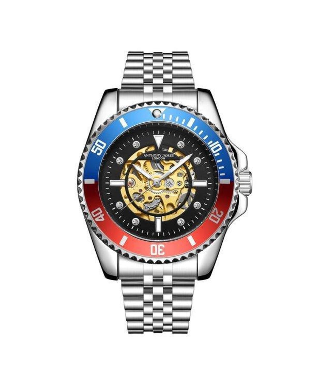Hand assembled anthony james limited edition tachymeter sports automatic black sale