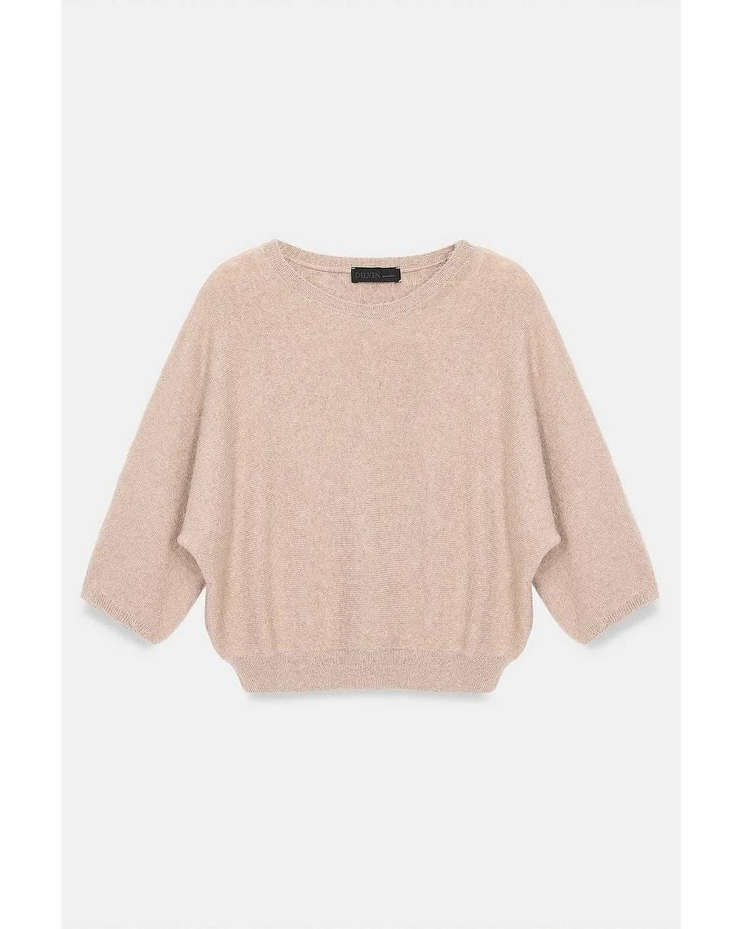 Dilvin Gray Wool Blend Sweater