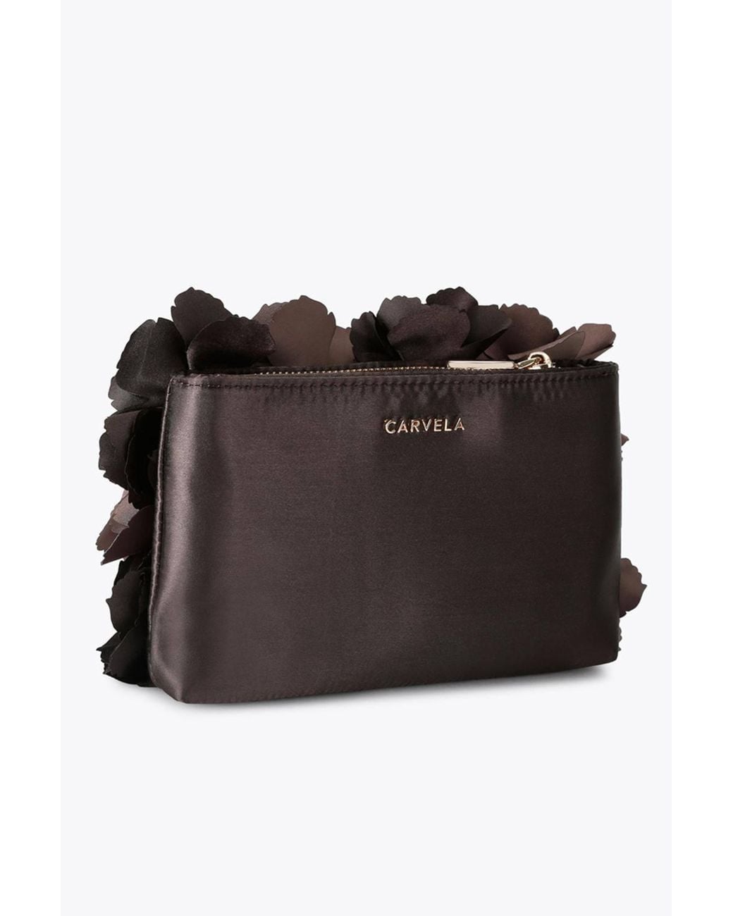 Carvela Kurt Geiger Black 'Incanto Flower Bag'