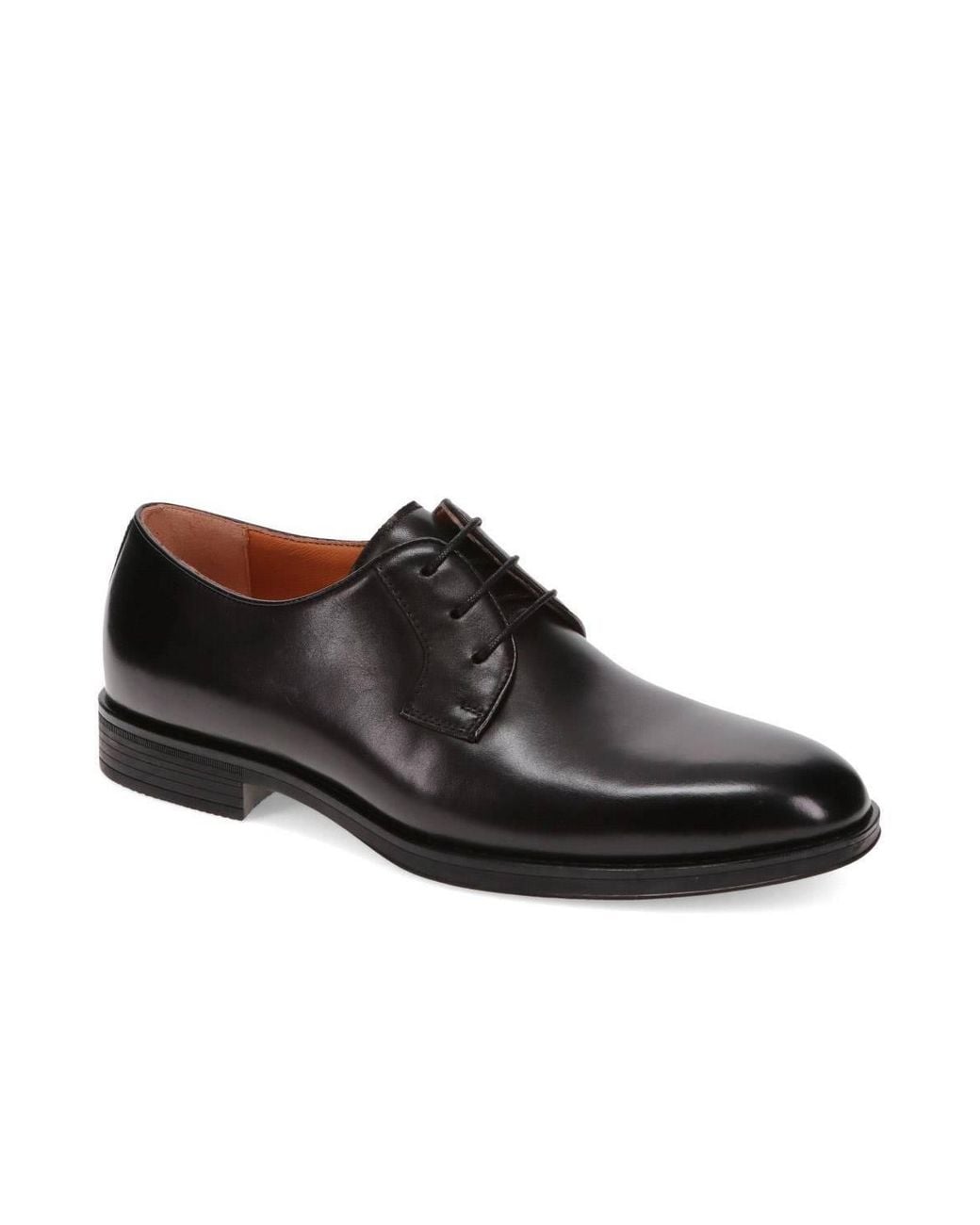 Jones Bootmaker Black Manchester Wide Leather Lace-Ups for men