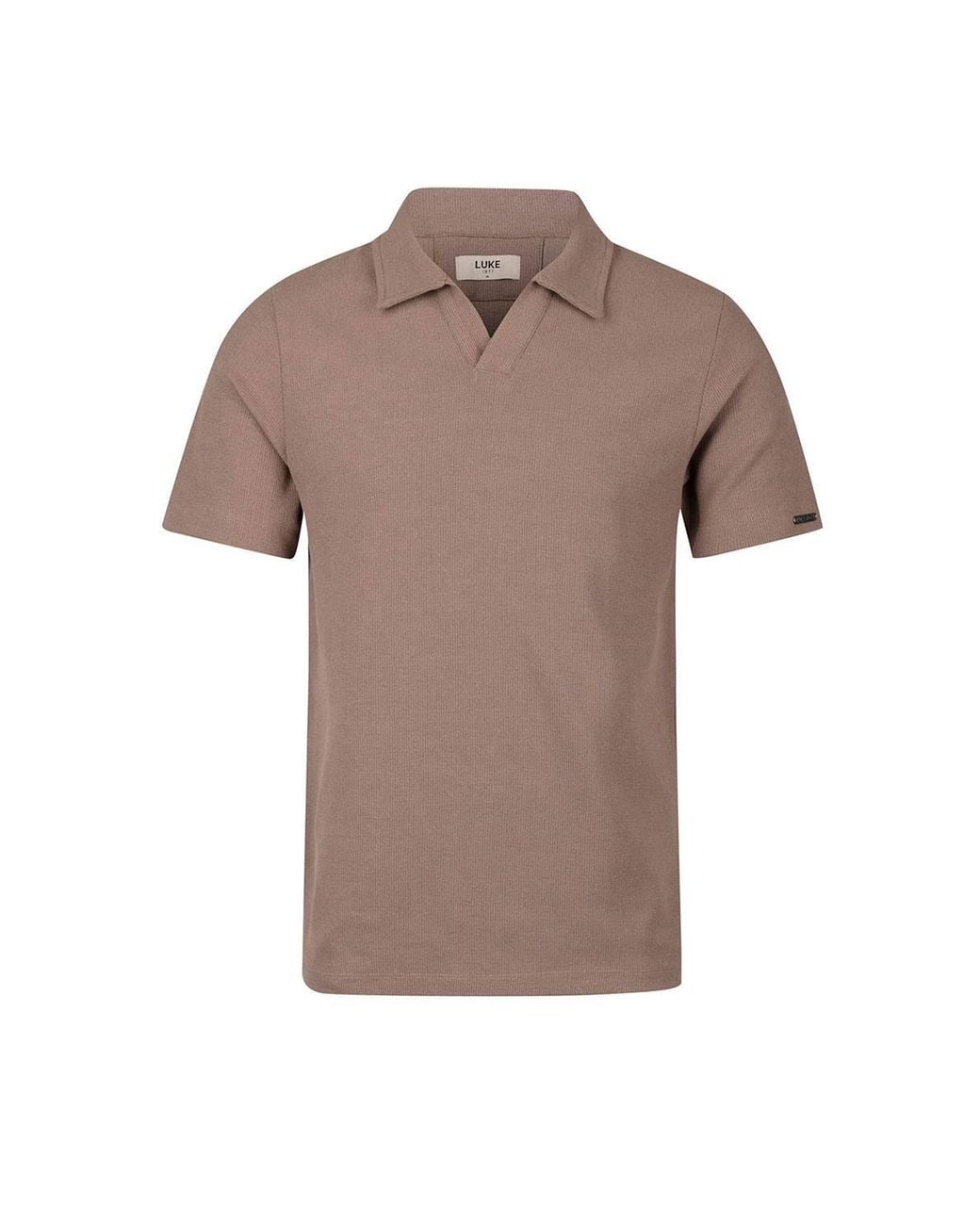Luke 1977 Brown Masaya Polo for men