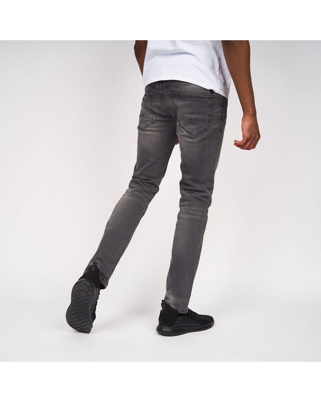 Crosshatch Gray Svelte Premium Slim-Fit Stretch Jeans for men