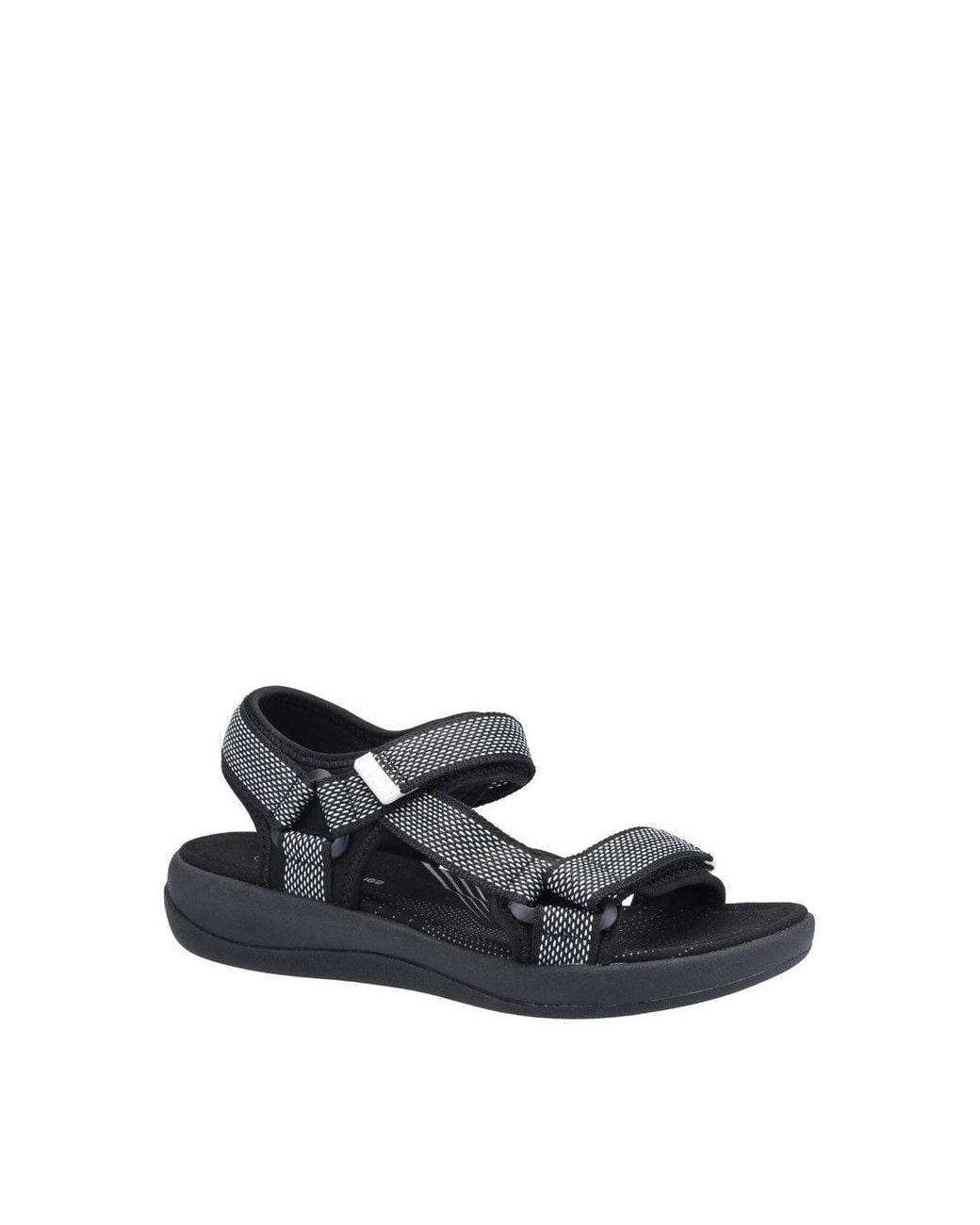 Hush Puppies White Sara Quarter Strap Sandal