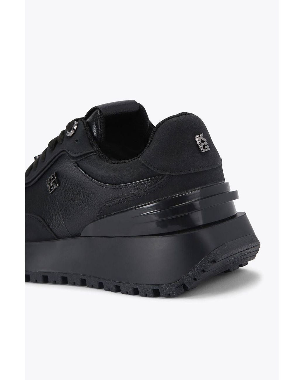 KG by Kurt Geiger Black 'Louisa2' Trainers