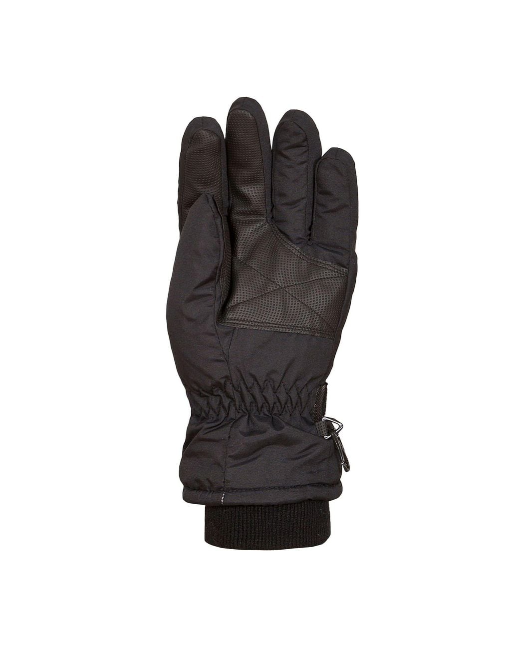 Trespass Black Gohan Ii Ski Gloves for men