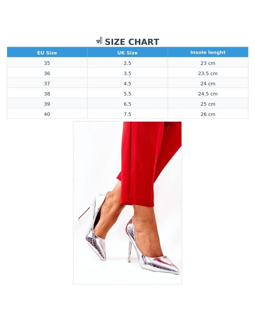 Love Lace Red Stiletto Faux Leather Court Shoes