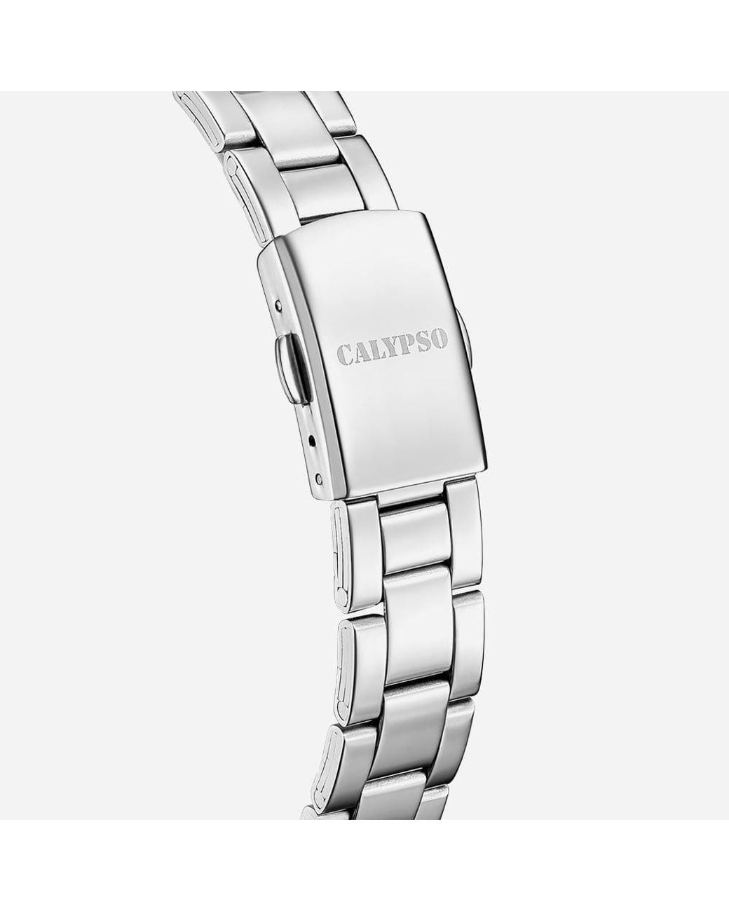 Calypso St. Barth Metallic Stainless Steel Dress Watch K5859/1
