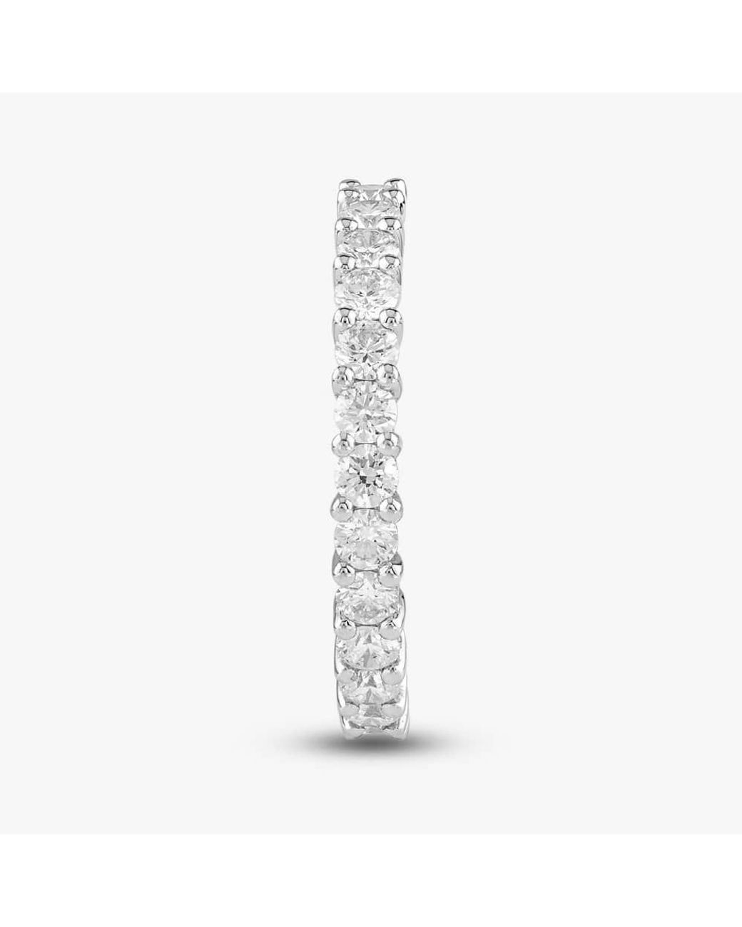 T.H.Baker White Platinum 1.50Ct Brilliant Cut Diamond Full Eternity Ring 74919Rg Pt950